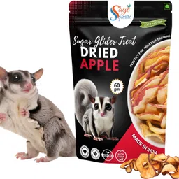 Sugar Glider Dried Apple Flakes – Natural, Healthy & Tasty Treats, Fiber Rich Fruit Squirrel Treat-image-76