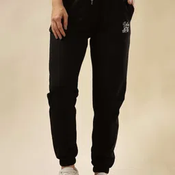 dollar missy Women Solid Black Track Pants-picture-10