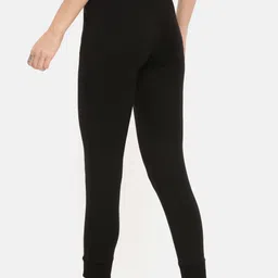 dollar missy Women Solid Black Track Pants image 2