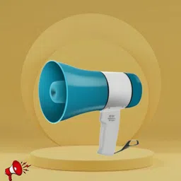 sacro Handheld Megaphone with Siren, Microphone & Rechargeable for Outdoor EventsB410 Megaphone Portable Megaphone Siren Loudspeaker Function &Long Battery BackupA410 Outdoor PA System-picture-26