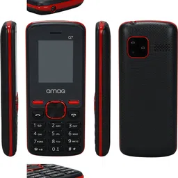 amaq Dual SIM Keypad Phone,Torch,FM, MP3/MP4,1000mAh Battery,SD Card Slot image 5