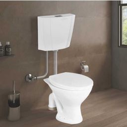 d o t Premium Quality Ceramic S Trap EWC/ European Closet/ Floor Mounted EWC With Top Push Button Flushtank Western Commode-picture-12