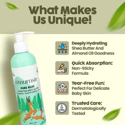 o'mumsie Baby Body Lotion for Newborns & Toddlers | Moisturizing & Soothing Care image 3