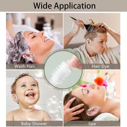 nimyank Ear Cover for Shower 100 Pcs, Waterproof Ear Protector, Ear Shower Caps Ni33-picture-13