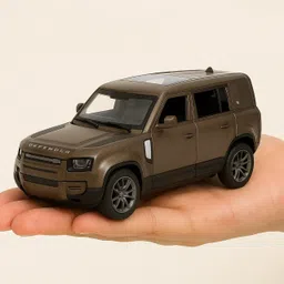 brightway toys Land Rover Defender 1:32 Alloy Metal Toy Car with LED & Music image 3