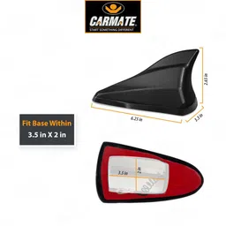 carmate Shark Tail Car Antenna-01 Hidden Vehicle Antenna image 5