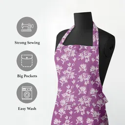 oasis Cotton Home Use Apron - Free Size image 2