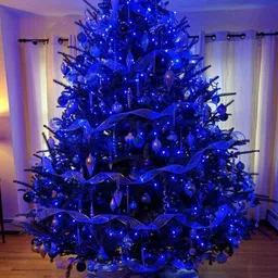 pesca 60 LEDs 19.99 m Blue Steady String Rice Lights image 3