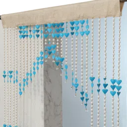 smarttraders 213.36 cm (7 ft) Door PVC Transparent Curtain Single Curtain image 2