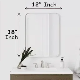 ranns 12" x 18" Inch Rectangular Mirror F_D Decorative Mirror-picture-19
