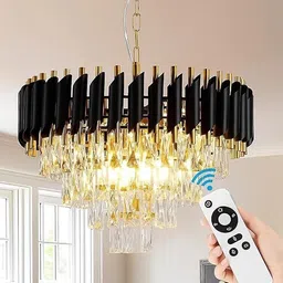 savorade 600mm BG Moving Remote Control Chandelier@a6 Chandelier Ceiling Lamp image 5