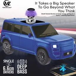 MZ M-SP-573 Blue 10 W Bluetooth Party Speaker image 3
