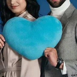 r.b. fashion Soft Heart Shape Plush Love Pillow – Romantic Red Cushion for Gift - 8 cm image 4