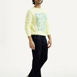 levi's 505 Men Straight Fit Mid Rise Blue Jeans image 3