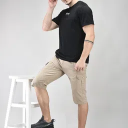 8th wonder Solid Men Three Fourths image 5