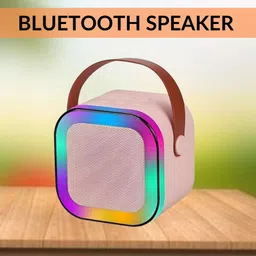 GUGGU W12 (PORTABLE WIRELESS BLUETOOTH SPEAKER) Dynamic Thunder Sound & RGB LightU361 10 W Bluetooth Laptop/Desktop Speaker-picture-23