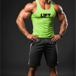 furrr GYM PRINTED LIFT SANDO Men Vest image 4