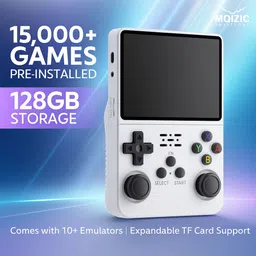 Maizic Smarthome R36S Retro Handheld Game Console – 3.5" Display, Portable Video Gaming System 128 GB with 15000+ games image 2