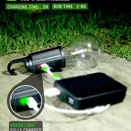 frony 30b_Camp Light Rechargeable LED Camping Lantern with USB - Travling, Emergency 6 hrs Bulb Emergency Light image 5