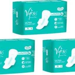 vyra ULTRA THIN XL COMBO OF 3 _PACK OF 6 Sanitary Pad-picture-33