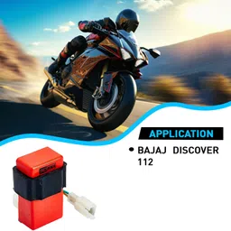 uno minda CDI unit Red Case For Bajaj CT 100/Platina 100/Discover 112C Bajaj CT 100, Platina CDI Unit image 2