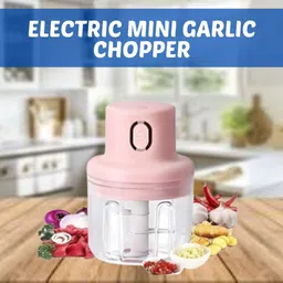 guggu Chopper (Electric Rechargeable Chopper) for Kitchen Vegetable Garlic Onion W170 Electric Vegetable & Fruit Chopper-picture-19