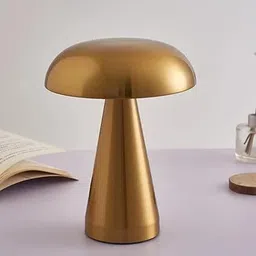 ritesh Mushroom Shape Portable LED Table Lamp 3Colour Changing USB Table Lamp image 3