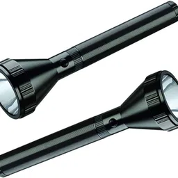 benson Rechargeable LED 3 Mode 13W Ultra Bright Metal Body 800m Range Long Lasting 6 hrs Torch Emergency Light image 2