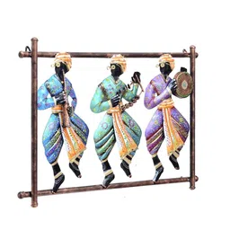 craft tree Loomed Iron Dancing Doll Wall Art In Multicolour image 4