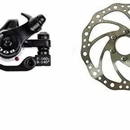 esthir impex Complete Set for Bicycle REAR/BACK Disk Break (Black) - Pack of 5 Bicycle Brake Disk image 2