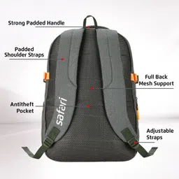 safari Large 43 L Backpack Quadro 2 image 2