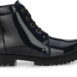 vellinto Royal SWIFT Party Wear ll Casual ll Latest Patent Leather Boots for Men Boots For Men image 5