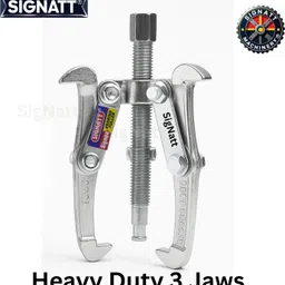 signatt Heavy Duty 2 in 1 Fan Bearing Puller & 3 Leg 4 Inch Bearing Puller Set Lever Tool image 4