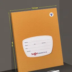 target publications Notebooks Red & Blue Line with Gap| Small Copy Writing Books | 15.5x19 cm | 10 Regular Notebook Ruled 76 Pages image 4