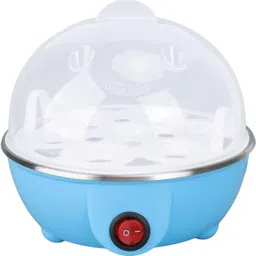 2 in 1 Kitchen Single Layer Egg Boiler in Electric Automatic Omelette Maker Egg Boiler Electric Automatic Off 7 Egg Poacher For Steaming Cooking Boiling Egg Cooker-image-58