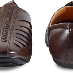 von huette Trendy Lightweight Classic Comfy Pathani Jutis For Men Jutis For Men image 3