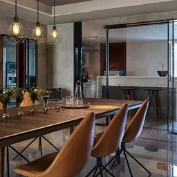 denicraas Antique Gold Metal single Light Cluster Hanging Lights Pendants Ceiling Lamp image 3