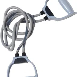 quick fit Fitness Combo of Double Toning Tube & 2PC Hand Gripper for Workout Fitness Accessory Kit Kit image 4