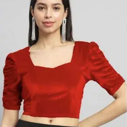 aarzoo fashion hub Round Neck Women Blouse image 1