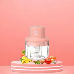 kaku Electric Chopper, Rechargeable Chopper for Home & Kitchen Vegetable, FruitD132 Electric Vegetable & Fruit Chopper image 1