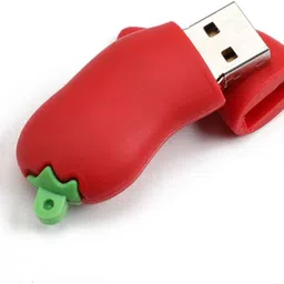 sippytales Chilli Pen Drive for Gifting 8 GB Pen Drive Compatible with Laptop, Gaming Console, Audio Player, Television, Netbook, Tablet, Mobile, Desktop Computer USB 2.0 Rubber Case-image-94