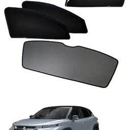 rakrish Rear Window, Side Window Sun Shade For Maruti Suzuki Fronx-picture-36