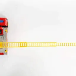 zokato Toys Fire Ladder Truck, Pack of 1, Multicolor image 4