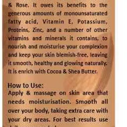 bon austin Almond Body Lotion 200 ML for 24-Hour Moisture Lock Non-Greasy image 5