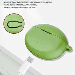 WELFO Silicone Latch Earbuds Case For OnePlus Nord Buds 3 Pro image 4