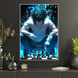art recall Death Note Wall Poster Anime Poster For Wall Photographic Paper image 3