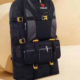 familiar FAM-41 Light-Grey Code Trekking Unisex 60 Liters Rucksack Backpack Trekking & Hiking Expanded Extra Storage Luggage Travel Bag. Rucksack- 60 L-picture-11