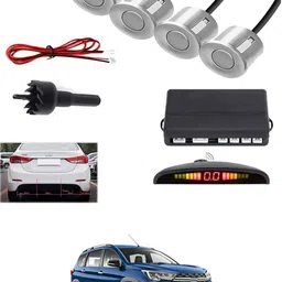 peeps store Universal 4 Silver Reverse Parking Sensor-PS25A410 Universal 4 Silver Reverse Parking Sensor-PS25A410 Parking Sensor-picture-25