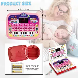 aexoniz toys Educational Toy Learning Tablet Toddler Computer Toy with LED Screen Display, 8 Learning Modes Gift for Kids image 5