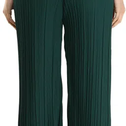 gladly Pack of 2 Women Relaxed Multicolor Lycra Blend Trousers image 2